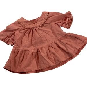 Cynthia Rowley Coral Babydoll Top 12M